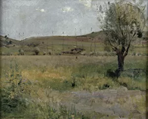 Images Dated 26th October 2006: Summer landscape (oil on canvas)