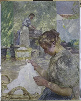 Common Life Gallery: Sunny Day, 1899 (oil on canvas)