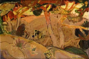 Sunny Landscape; Paysage Ensoleille - Zonnig Landschap, 1916 (oil on canvas) Sunny Landscape; Paysage Ensoleille - Zonnig Landschap, 1916 (oil on canvas)