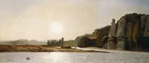 Sunrise on the Banks of the Durance at Mirabeau, 1865 (oil on canvas)