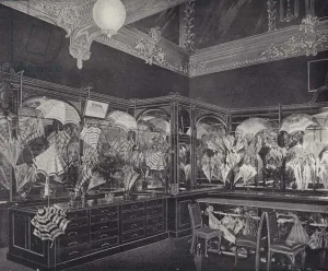 Sunshade and Umbrella Department, Harrods (litho) Sunshade and Umbrella Department, Harrods (litho)