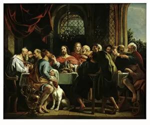 Life Of Christ Gallery: The Last Supper (oil on canvas)