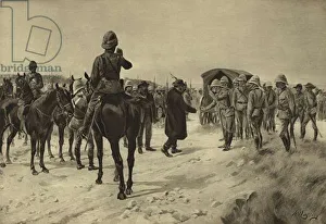 Surrender of Piet Cronje at Paardeberg, 1900 (gravure) Surrender of Piet Cronje at Paardeberg, 1900 (gravure)