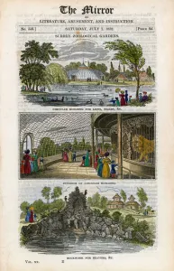 Surrey zoological gardens (coloured engraving) Surrey zoological gardens (coloured engraving)
