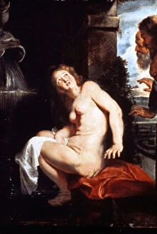 Susanna And The Elders, c.1614 (oil on canvas)