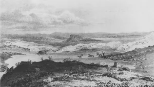 Sussex Lake, source of the Thlew-ee-cho river, 1836 (engraving) Sussex Lake, source of the Thlew-ee-cho river, 1836 (engraving)