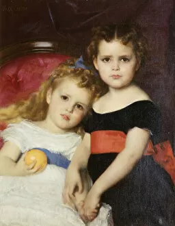 Ringlet Gallery: The Sutton Sisters, 1871 (oil on canvas)