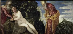 Suzanne and the Elders - Oil on canvas, circa 1555 Suzanne and the Elders - Oil on canvas, circa 1555
