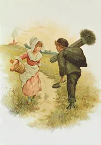 The Sweep and the Milkmaid (book illustration) The Sweep and the Milkmaid (book illustration)
