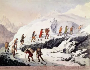 The Swiss naturalist Horace Benedict (Horace-Benedict) of Saussure (1740-1799 The Swiss naturalist Horace Benedict (Horace-Benedict) of Saussure (1740-1799