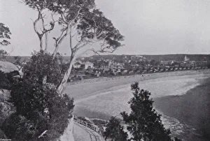 Sydney, NSW: Manly Beach (b/w photo) Sydney, NSW: Manly Beach (b/w photo)