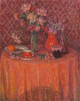 Drinking Utensil Gallery: The Table, Harmony in Red; Le Table, Harmonie Rouge, 1927 (oil on canvas)
