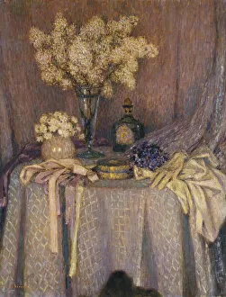 Images Dated 25th January 2012: The Table, Purple Harmony; La Table, Harmonie Mauve, 1927 (oil on canvas)