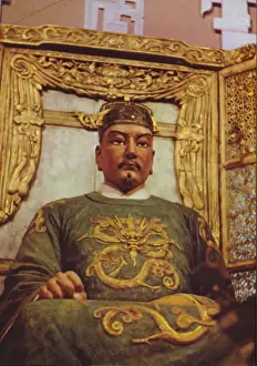 Taiwan: Koxinga, worshipped as a great Chinese patriot, 1962 (photo) Taiwan: Koxinga, worshipped as a great Chinese patriot, 1962 (photo)