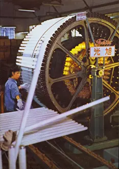 Taiwan: Manufacture of fluorescent lightning, 1962 (photo) Taiwan: Manufacture of fluorescent lightning, 1962 (photo)