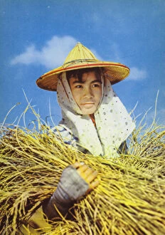 Taiwan: Taiwanese Farmer, 1960 (photo)
