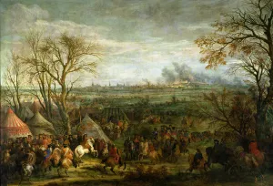 The Taking of Cambrai in 1677 by Louis XIV (1638-1715), late 17th century (oil on canvas) The Taking of Cambrai in 1677 by Louis XIV (1638-1715), late 17th century (oil on canvas)