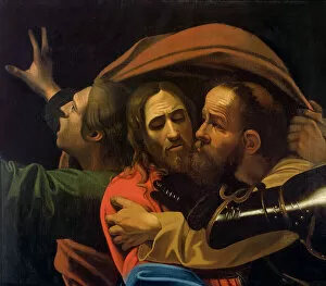 Seizing Gallery: The Taking of Christ (oil on canvas) (detail of 204177)