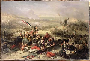 Crimean War Gallery: The Taking of Malakoff, 8th September 1855 (oil on canvas)