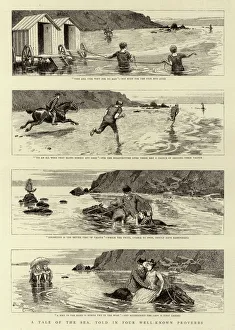 A Tale of the Sea, told in Four Well-Known Proverbs (engraving) A Tale of the Sea, told in Four Well-Known Proverbs (engraving)