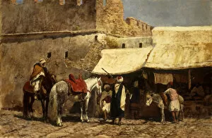 Images Dated 19th April 2011: Tangiers, 1878 (oil on canvas)