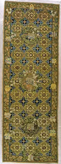 Northern Renaissance Collection: Tapestry, The Luttrell Table Carpet, 1520-38 (wool and wilk with gold and silver threads)