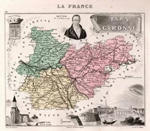 Tarn et Garonne (Tarn-et-Garonne, 82), Midi-Pyrenees (Midi Pyrenees) - France and its Colonies