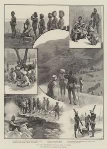 The Tashon Expedition to the Chin Hills of Burmah (engraving) The Tashon Expedition to the Chin Hills of Burmah (engraving)