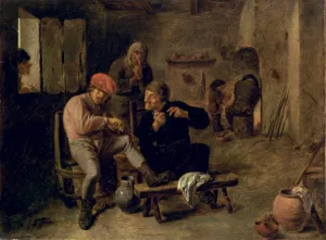 Tavern Scene, or The Village Fiddler, 1634-8 (panel) Tavern Scene, or The Village Fiddler, 1634-8 (panel)