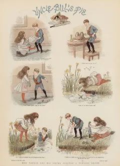 How Teddie and his Sister adapted a Nursery Rhyme (chromolitho) How Teddie and his Sister adapted a Nursery Rhyme (chromolitho)