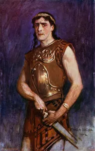 Telemachus, Mr Gerald Lawrence (colour litho) Telemachus, Mr Gerald Lawrence (colour litho)