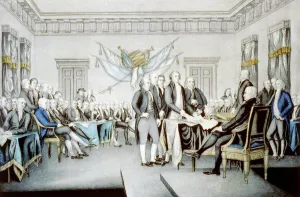 Declaration Of Independence 1776 Prints: The Declaration of Independence, 1776