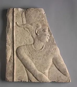 Temple Relief of a Deity, 360-246 BC (limestone) Temple Relief of a Deity, 360-246 BC (limestone)