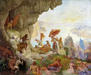 The Temptation of Saint Anthony the Great (or Saint Anthony the Hermit or Saint Anthony the Abbe)