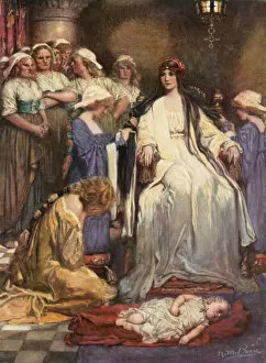 Norman Mills (after) Price Gallery: Tennyson, The Princess (colour litho)