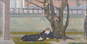 The Terrace at the Tuileries, c.1892-3 (oil on canvas)
