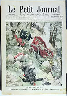 Wounded Limb Gallery: A Terrible Car Accident in Rousses, in the Jura, from Le Petit Journal