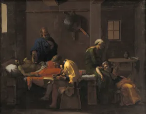The Testament of Eudamidas, 1644-48 (oil on canvas) The Testament of Eudamidas, 1644-48 (oil on canvas)