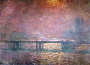 The Thames at Charing Cross, 1903 (oil on canvas) The Thames at Charing Cross, 1903 (oil on canvas)