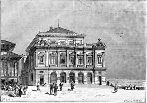 Constantine Collection: The theatre of Constantine in Algeria built by architect Paul Jean Gion (1838-1904
