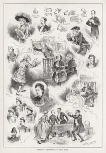 Theatrical Performance by Deaf Mutes (engraving) Theatrical Performance by Deaf Mutes (engraving)