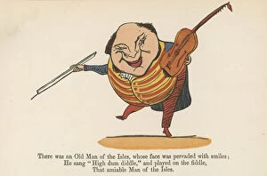 'There was an Old Man of the Isles, whose face was pervaded by smiles', from A Book of Nonsense