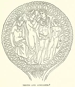 Thetis and Achilleus (engraving)