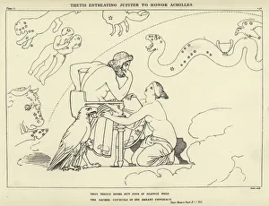 Thetis entreating Jupiter to honor Achilles (engraving) Thetis entreating Jupiter to honor Achilles (engraving)