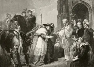 Thomas, Cardinal Wolsey at Leicester Abbey after falling ill on his way to London in 1530 Thomas, Cardinal Wolsey at Leicester Abbey after falling ill on his way to London in 1530