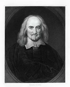 Illustration Technique Gallery: Thomas Hobbes (1588 - 1679)