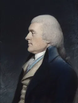 Thomas Jefferson, 1797 (pastel on grey paper) Thomas Jefferson, 1797 (pastel on grey paper)
