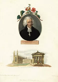 Central Library Gallery: Thomas Martyn, Professor of Botany, Cambridge University.1799 (engraving)
