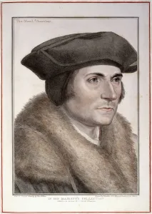 Thomas More, Lord Chancellor (1478-1535), 1793 (stipple engraving) Thomas More, Lord Chancellor (1478-1535), 1793 (stipple engraving)