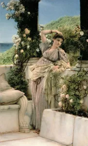 Thou Rose of All the Roses, 1885 (oil on panel) Thou Rose of All the Roses, 1885 (oil on panel)